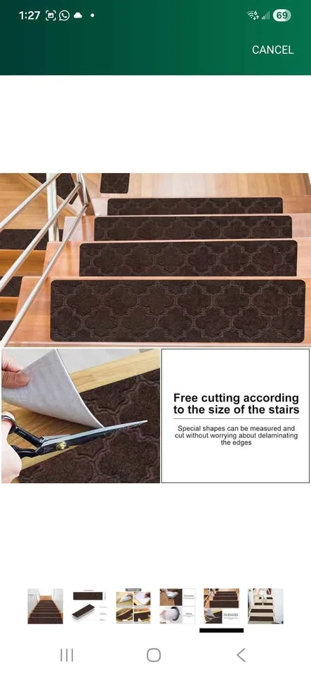 Stair Treads Non-Slip, 15PCS (29.9"*7.9") image indicator(5)