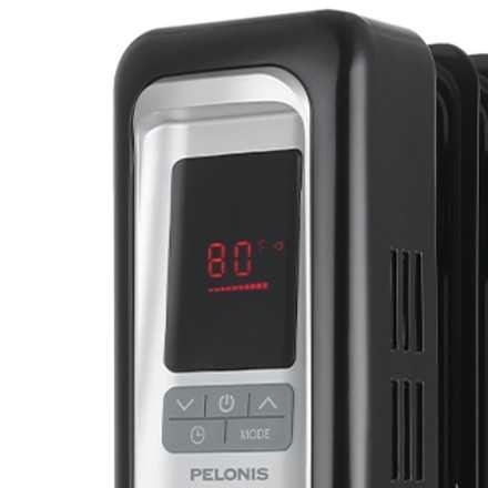 Pelonis OilBase Heater, RemoteControl, TempDisplay, 1500w - photo 2