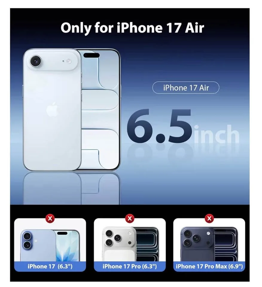 iPhone Air Privacy Screen Protector 3 Pack image indicator(2)