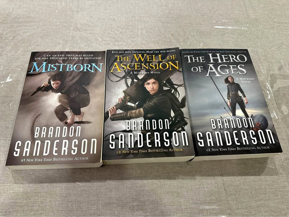 Mistborn Trilogy by Brandon Sanderson