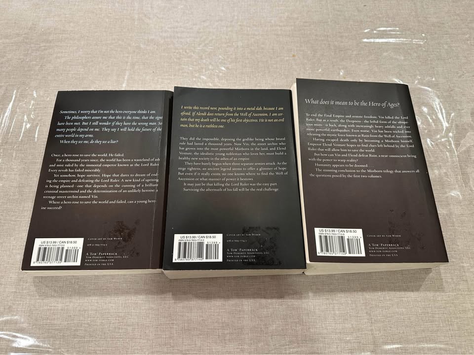 Mistborn Trilogy by Brandon Sanderson - photo 3