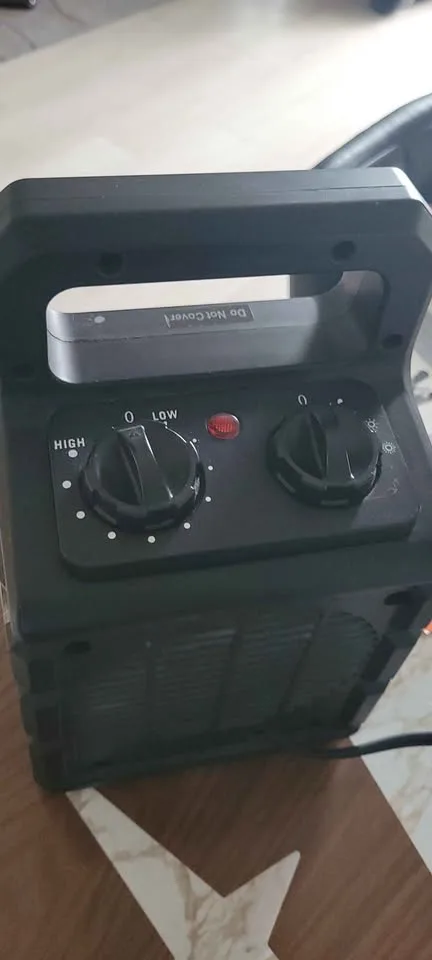 OPOLAR 1500W Adjustable Thermostat PTC Portable Heater image indicator(3)