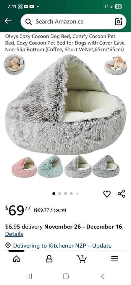 Large Dog / Cat bed