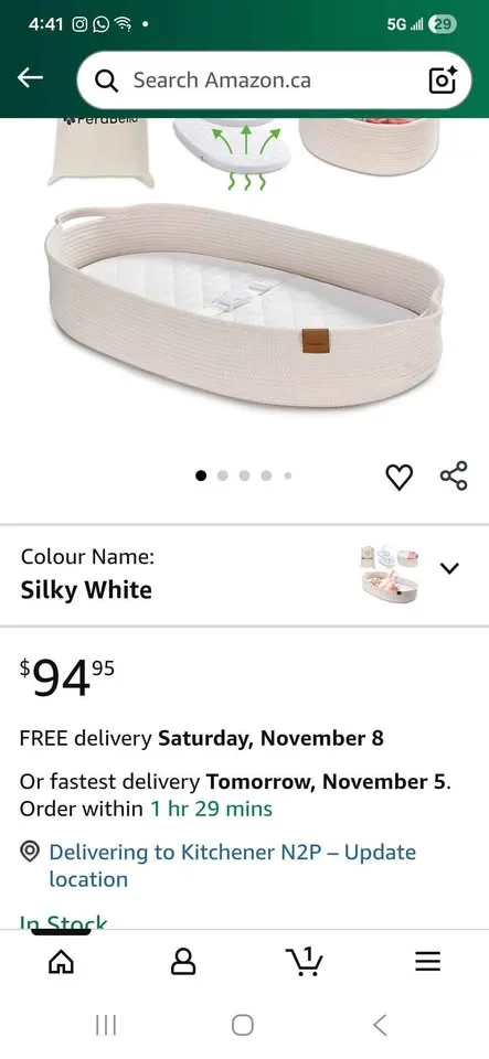 Diaper Changing Basket image indicator(10)