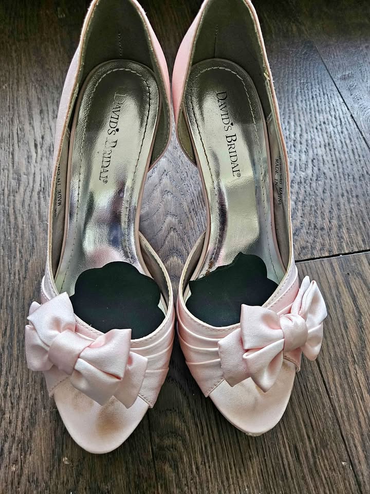 David's Bridal Heel