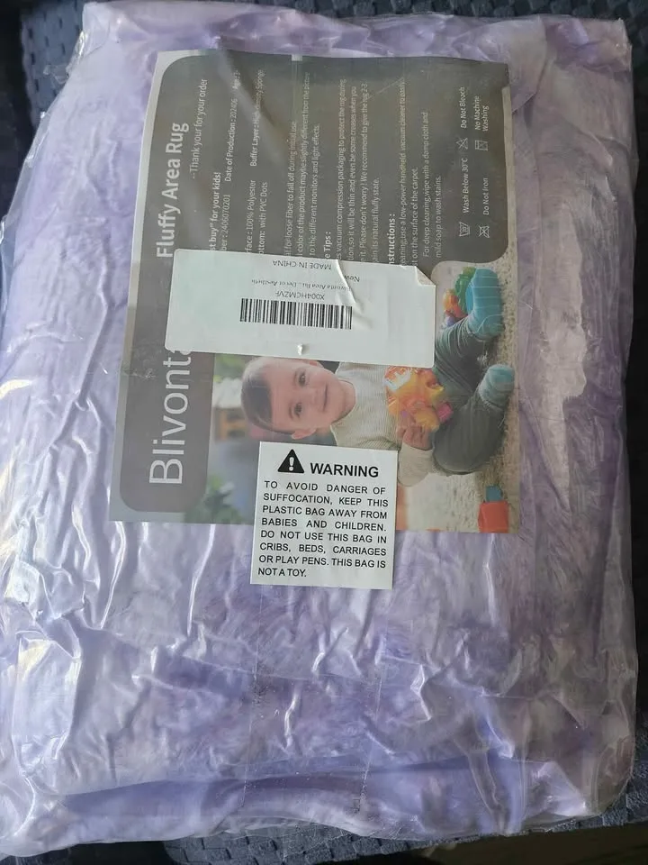 Large Fluffy Area Rug image indicator(3)