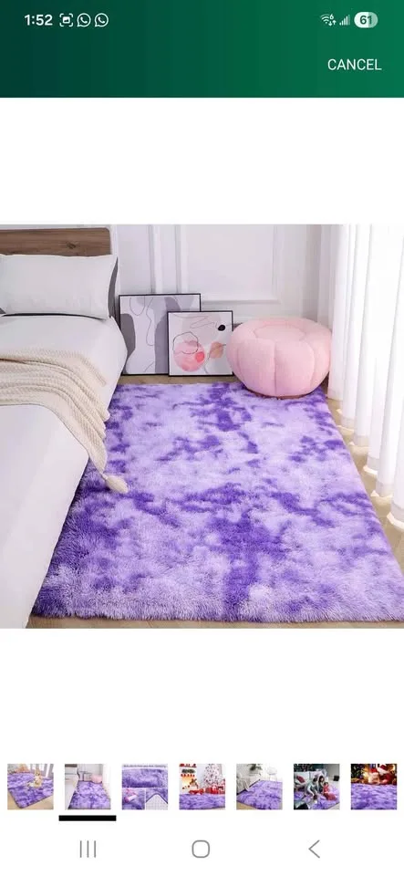 Large Fluffy Area Rug image indicator(4)