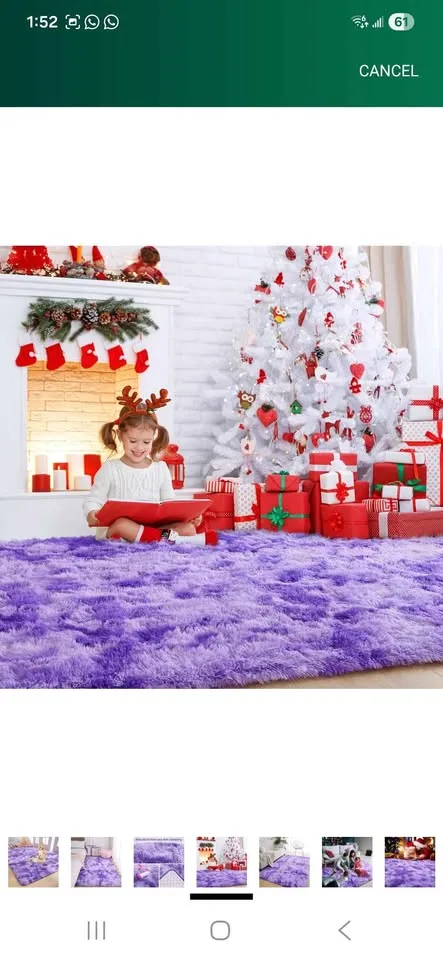 Large Fluffy Area Rug image indicator(6)