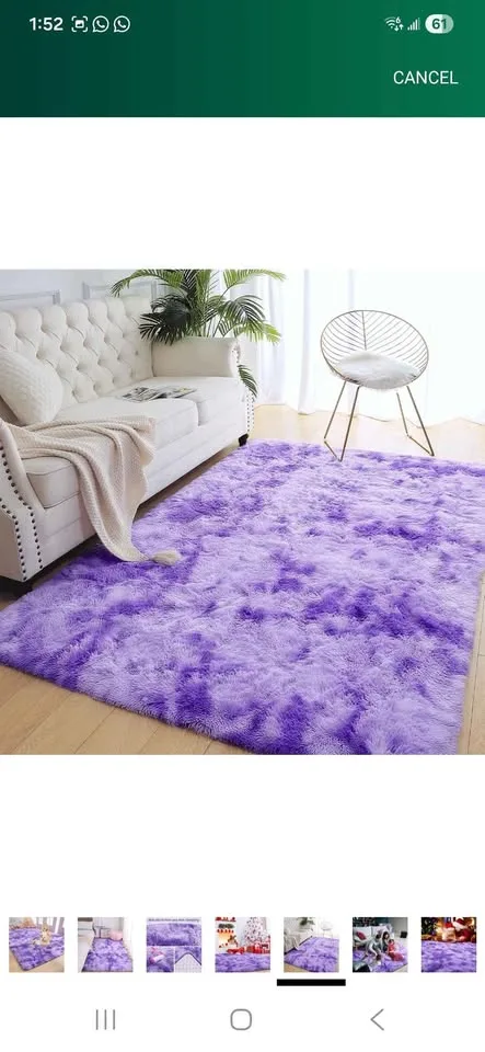 Large Fluffy Area Rug image indicator(7)