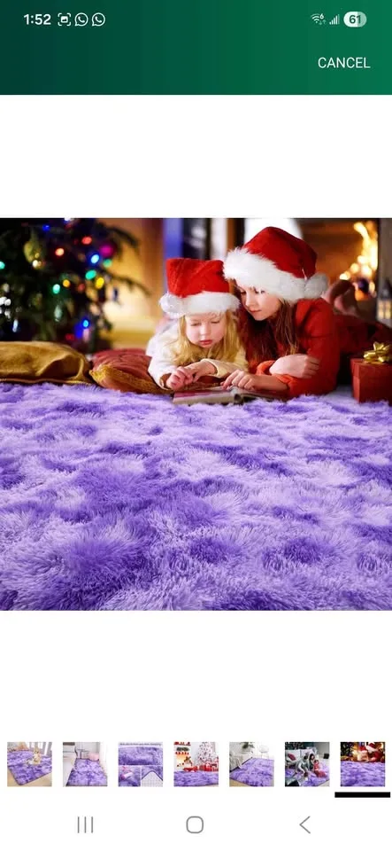 Large Fluffy Area Rug image indicator(9)