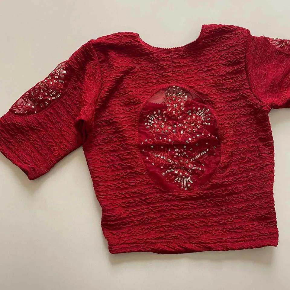 Stretchable blouse image indicator(6)