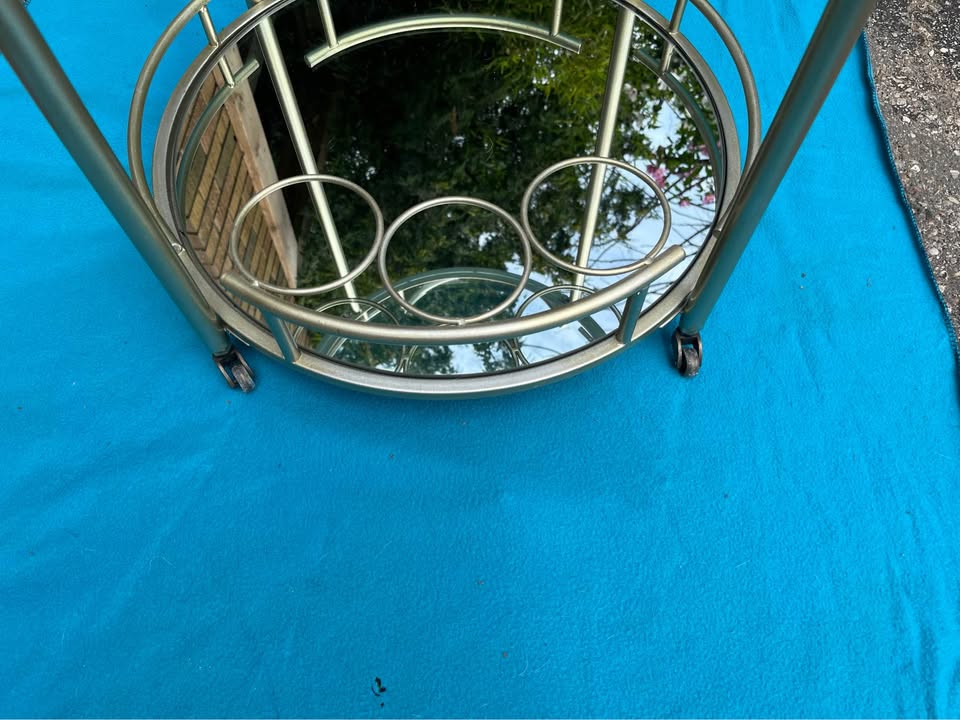 Pier1 Metal Bar Cart - photo 3
