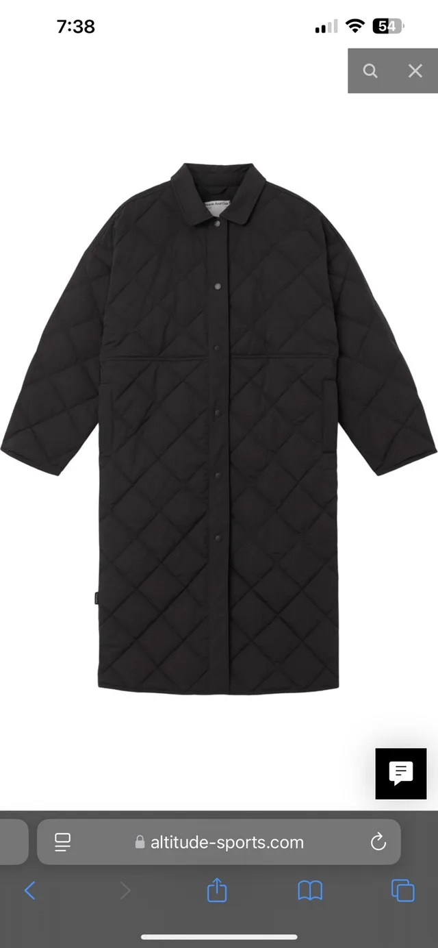 Frank and Oak Quilted Coat