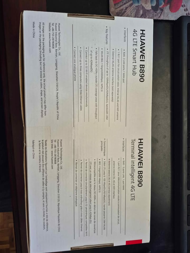 NIB. Huawei B890 4g lte smart hub - photo 2