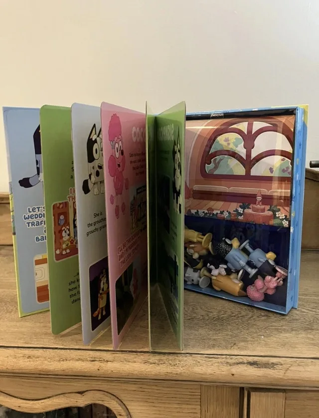 BBC Bluey My Busy Books by Phidal Publishing Board Book Book image indicator(3)