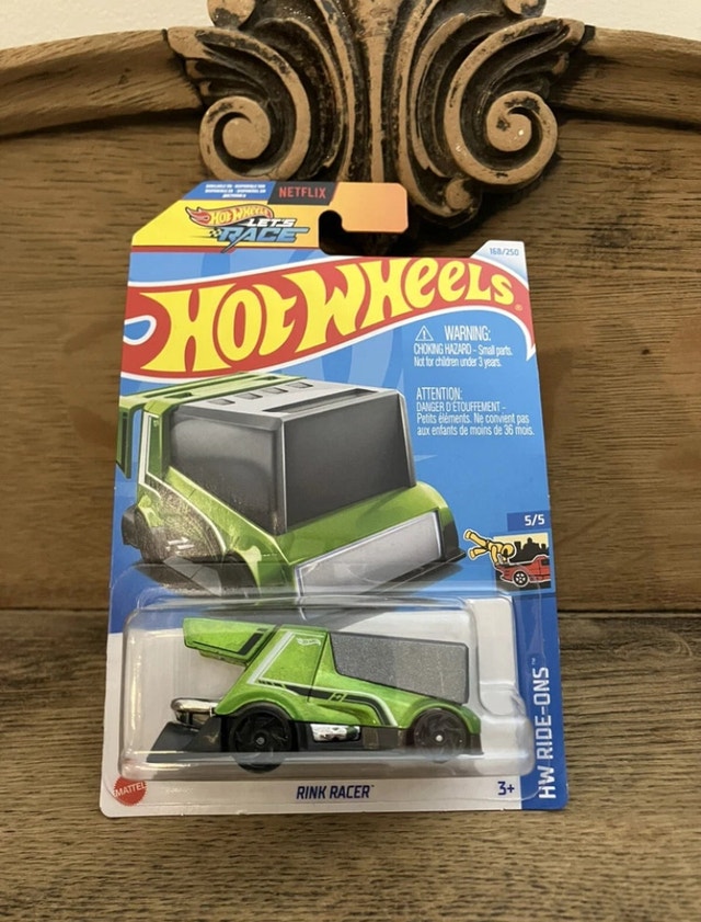 Rink Racer #168 Green 2024 Hot Wheels