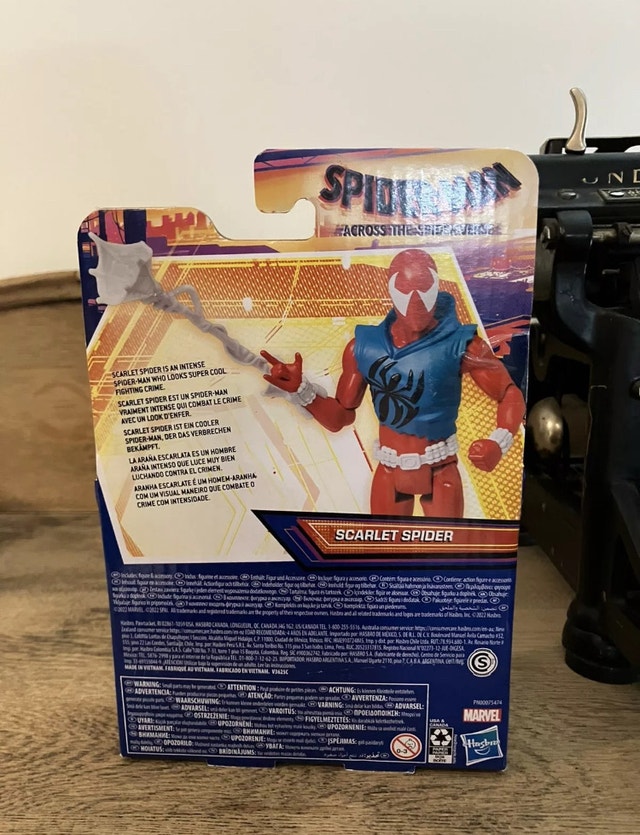 2023 Spiderman Across the Spider-Verse SCARLET SPIDER 6 In Figur - photo 2