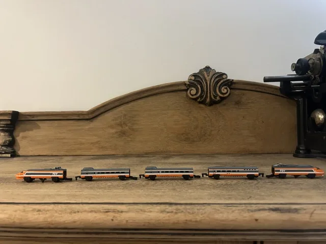 Vintage 1990 Micro Machines Power Sound Train