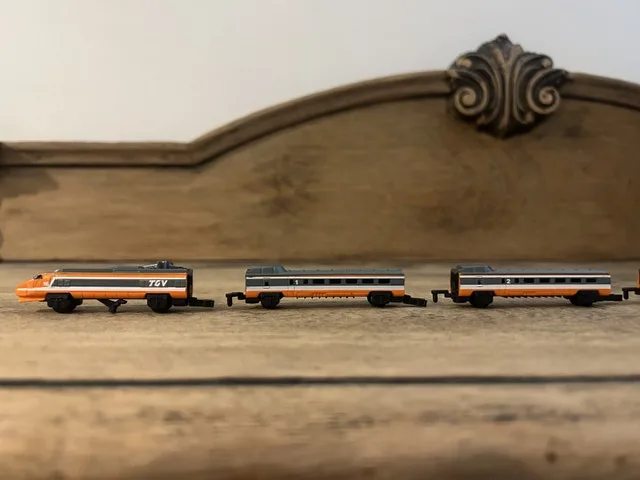 Vintage 1990 Micro Machines Power Sound Train image indicator(2)