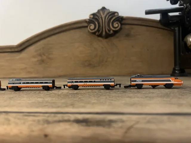 Vintage 1990 Micro Machines Power Sound Train image indicator(3)