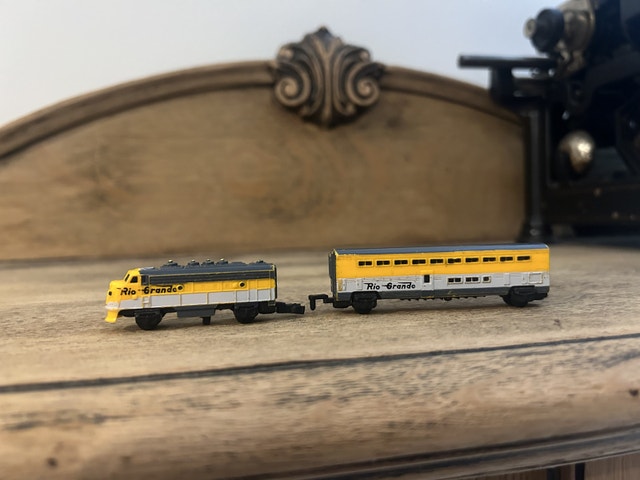 Vintage Micro Machines Rio Grande Trains