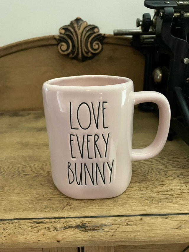 Rae Dunn Love Every Bunny Mug