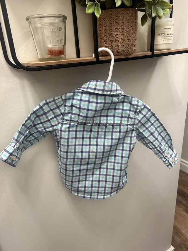 Boys Dress Shirt (Carter's) - Size 6 Months - photo 2