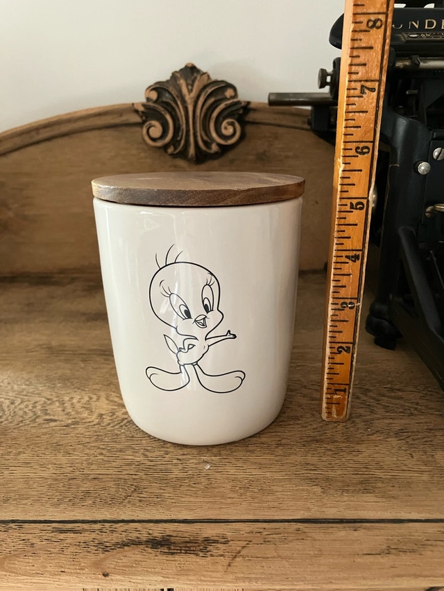 Rae Dunn Looney Tunes Tweety Bird Cellar