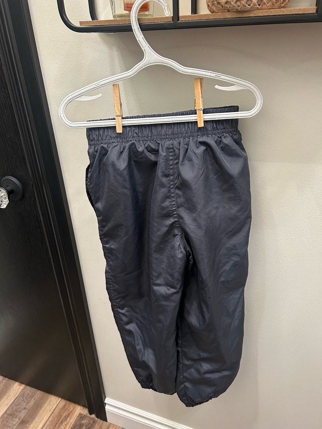 Kids lined slush / wind pants size 6 - photo 2