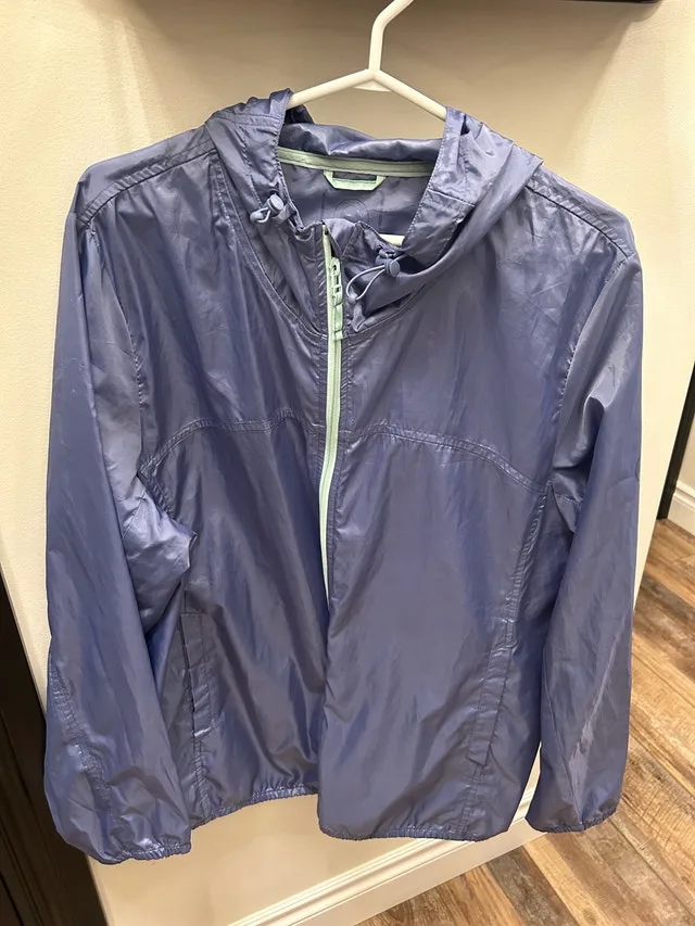 WindRiver Womens Packable Windbreaker Jacket 2XL