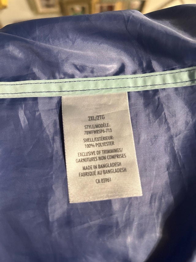 WindRiver Womens Packable Windbreaker Jacket 2XL - photo 4