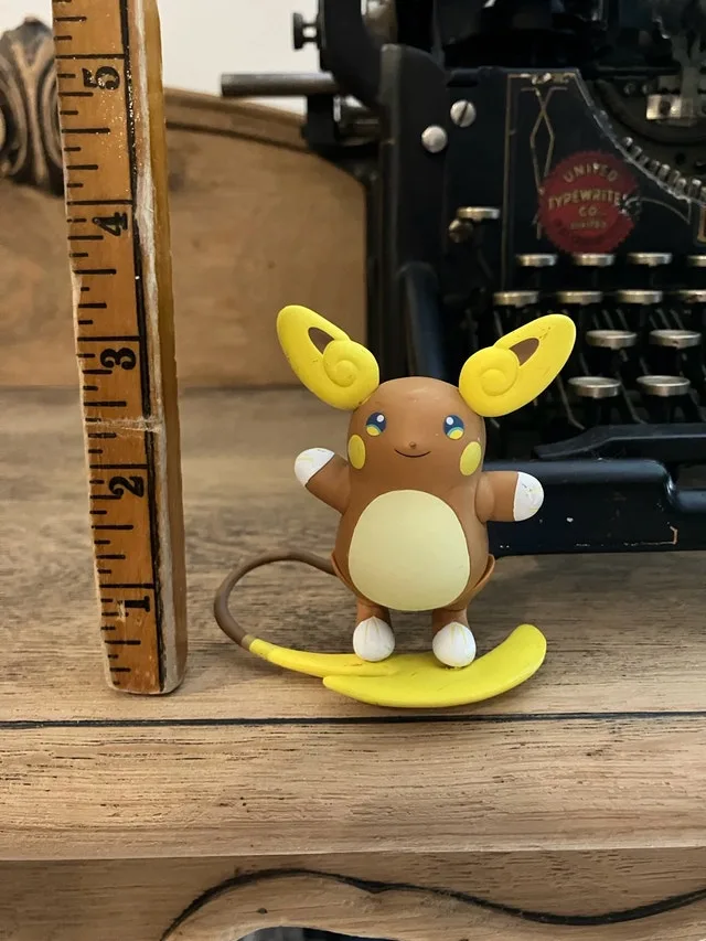 Pokemon Battle Action AlolanRaichu Action Figure