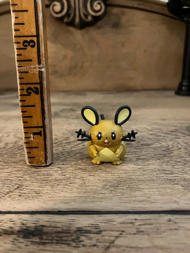 Nintendo Pokemon Dedenne 1.5" Figure Tomy 2015