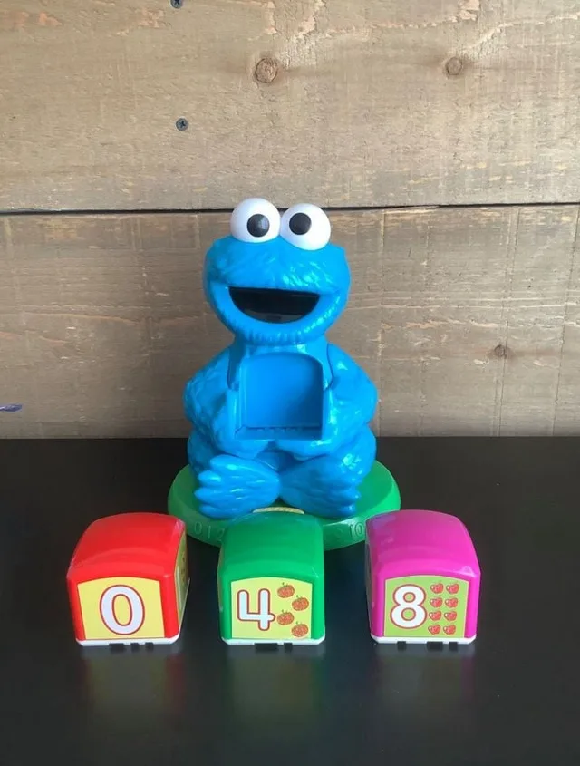 Sesame Street Find & Learn Cookie Monster Number Blocks