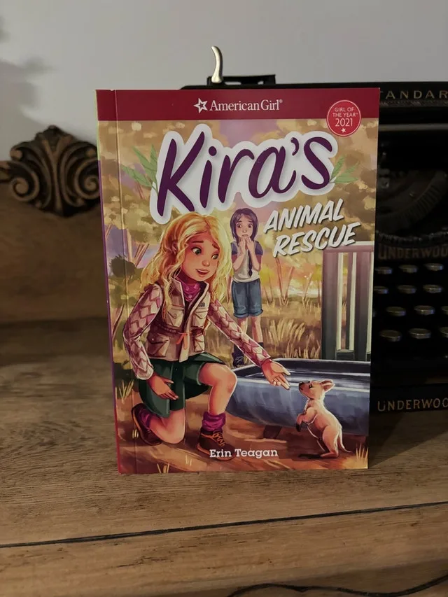 American Girl Kira's Animal Rescue Girl of the Year Book