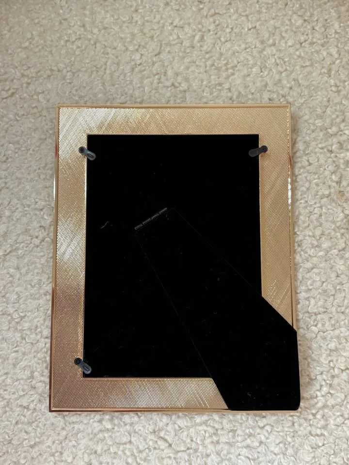 5x7 Purple Picture Frame w/ Gold Accent image indicator(2)