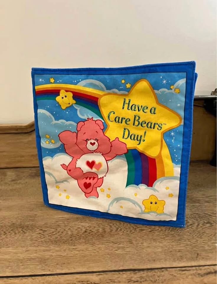 Care Bears Cloth Book Vintage 2004 TCFC Baby Child Collectible W