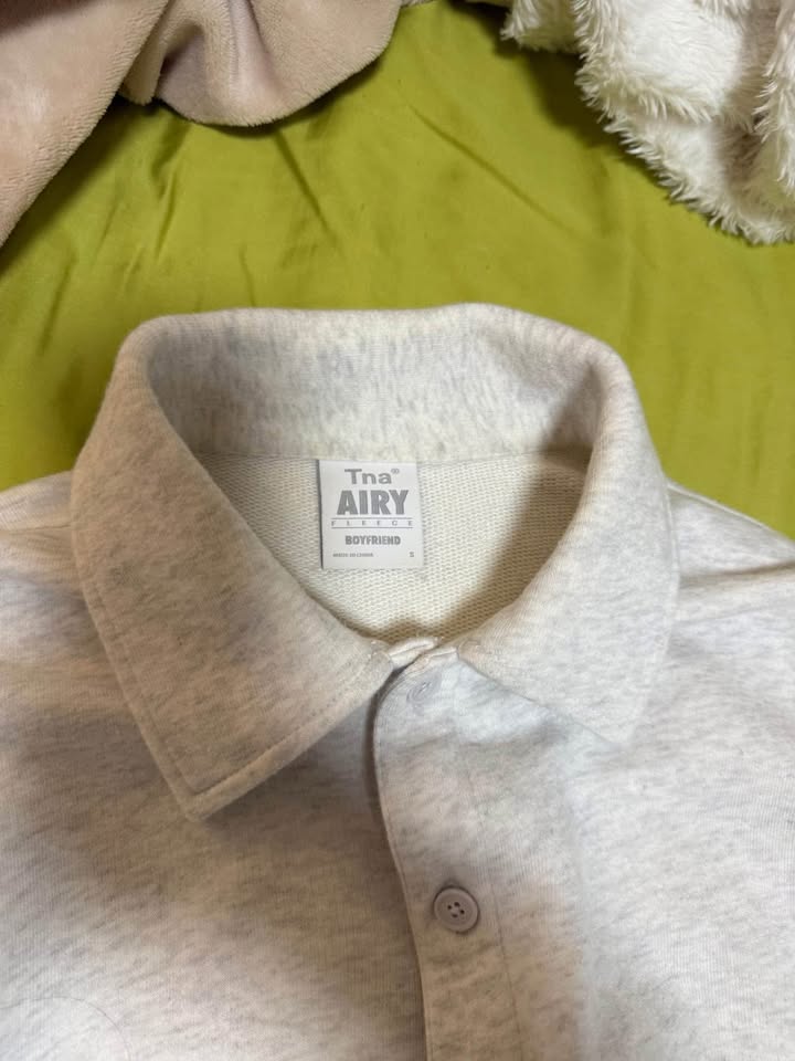 Aritzia Polo Boyfriend Airy Sweatshirt - photo 2