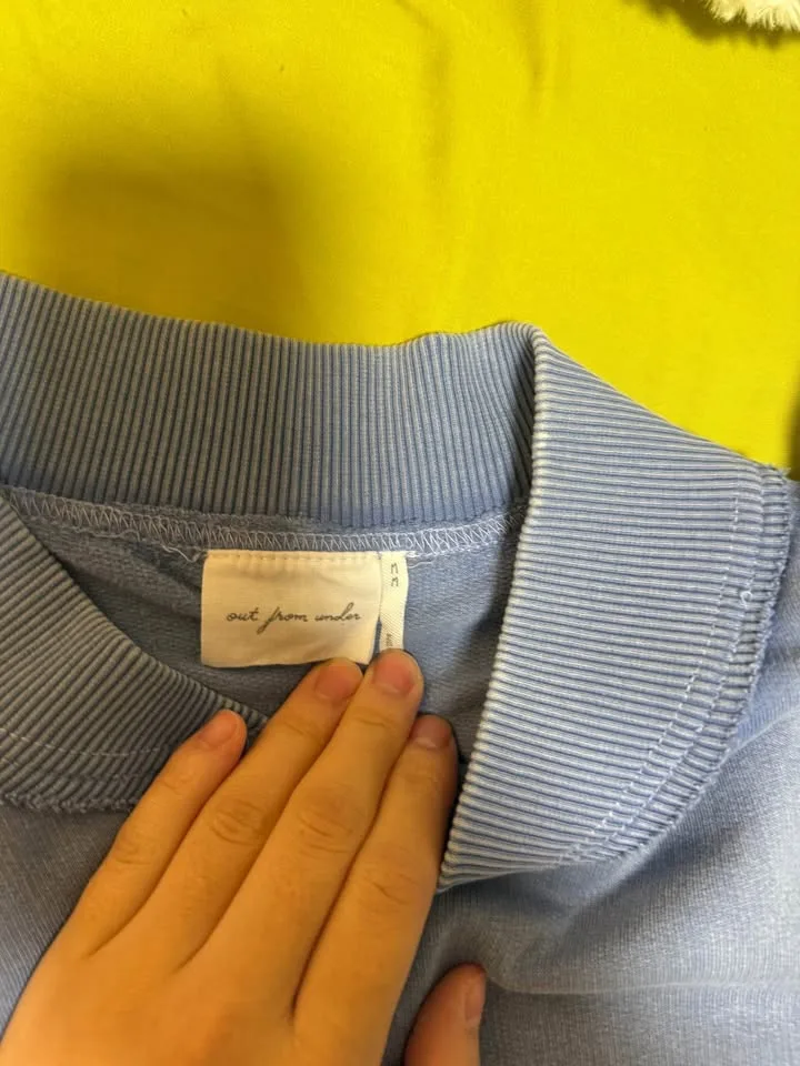 Urban Outfitters Blue Oversized Zip-up image indicator(2)