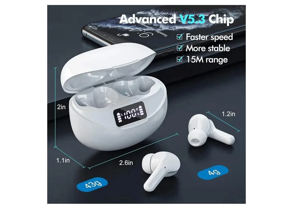 Wireless Bluetooth Earbuds image indicator(3)