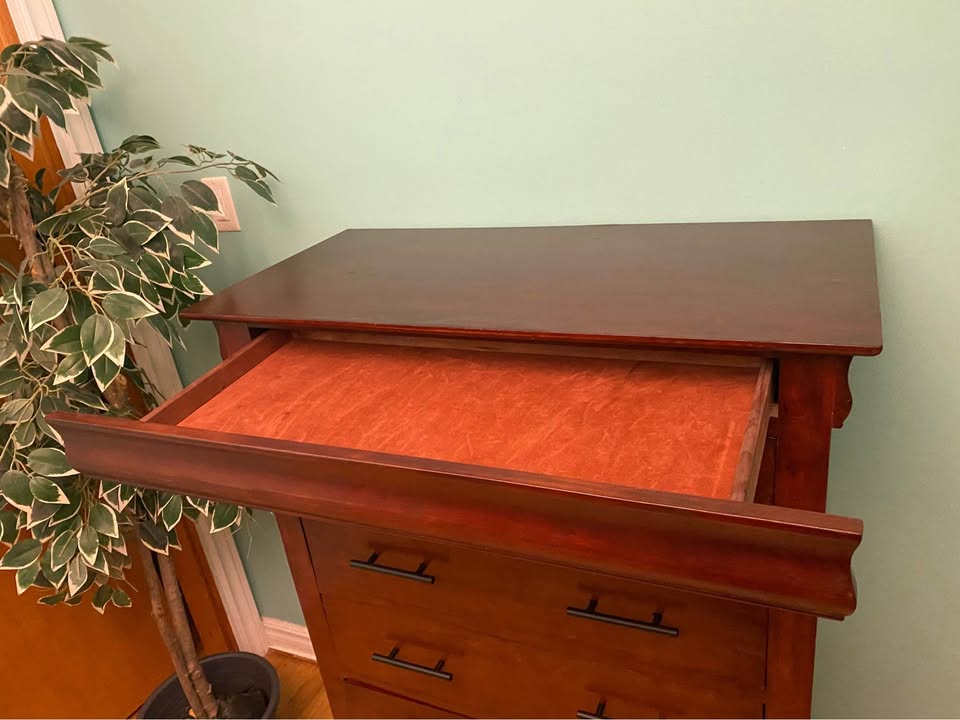 FREE DELIVERY: Modern Tall Dresser $240 (HRM) - photo 5