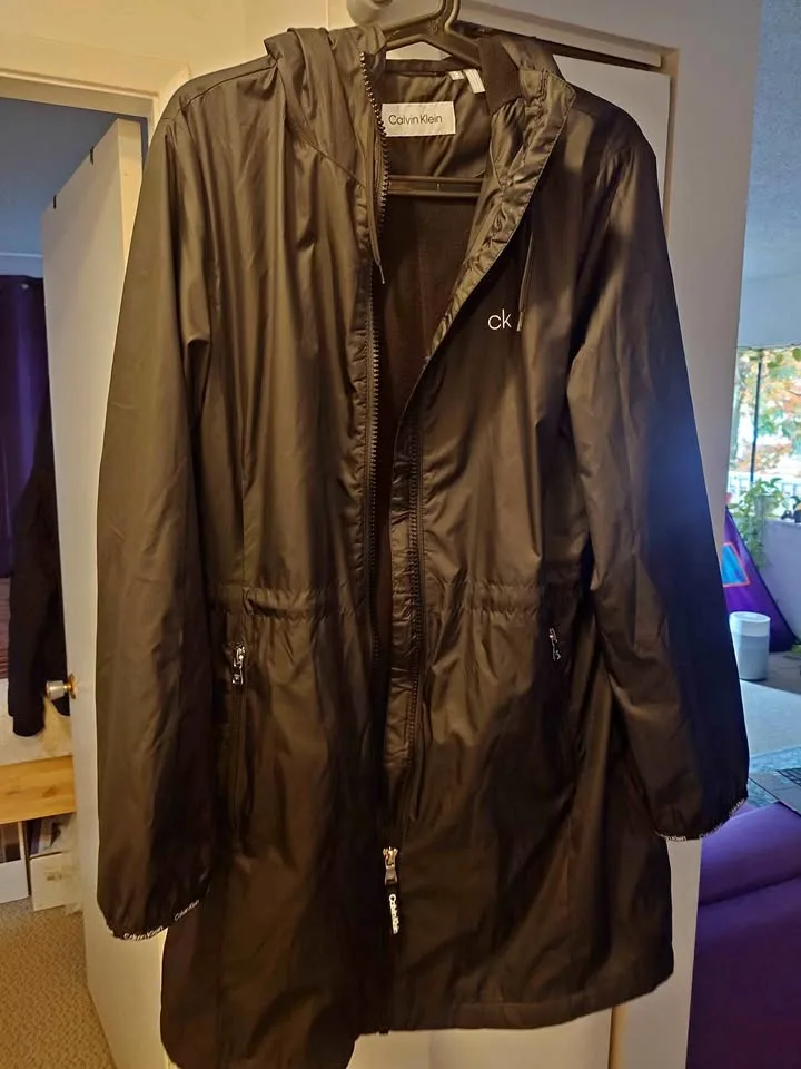Women's Calvin Klein anorak / Windbreaker / Rain Coat