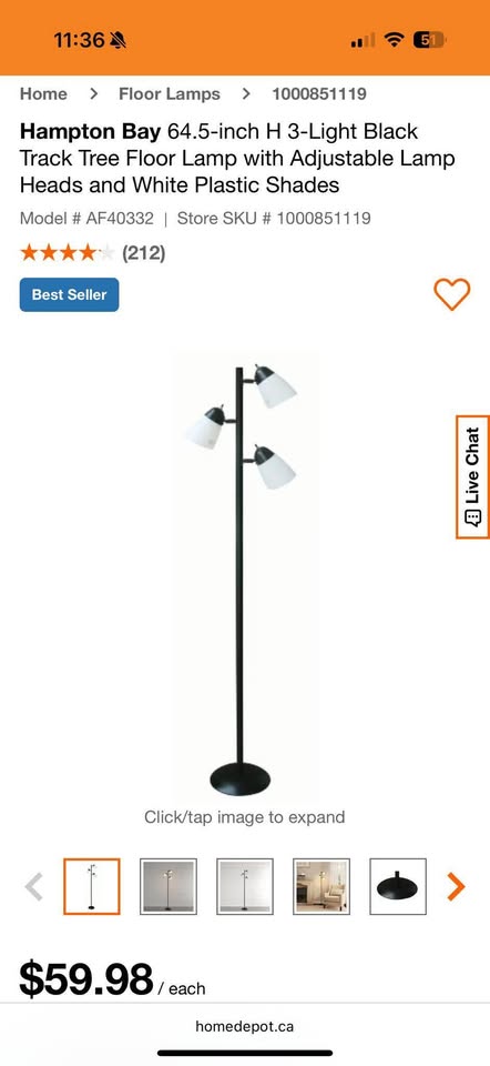 Adjustable light lamp - photo 2