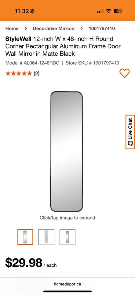 Stylewell mirror