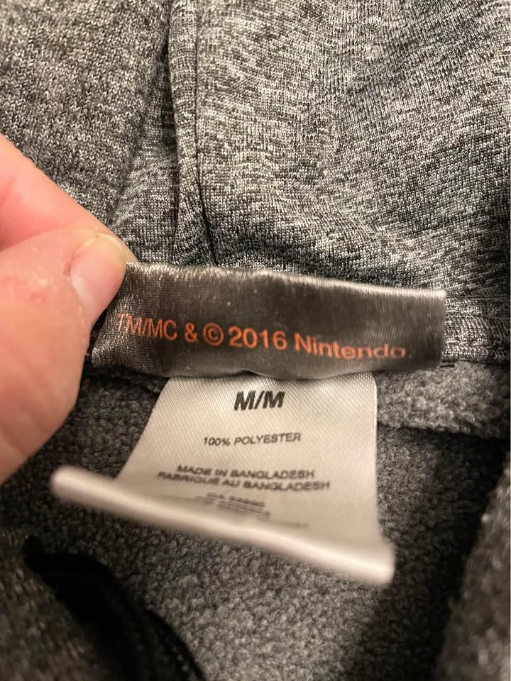 nintendo hoodie - womens - photo 3