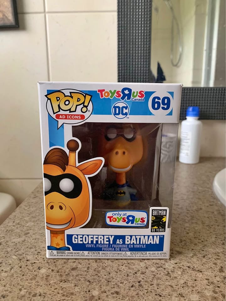 geoffrey as batman #69 funko