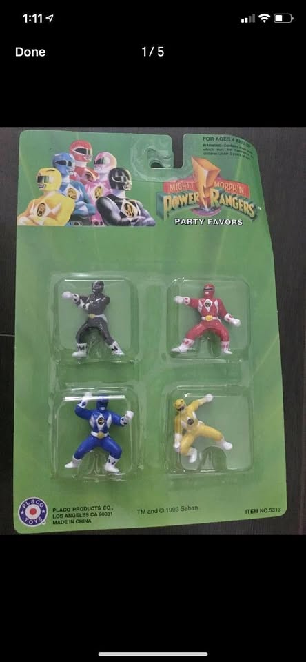 BNIP Sabans Mighty Morphin Power Rangers