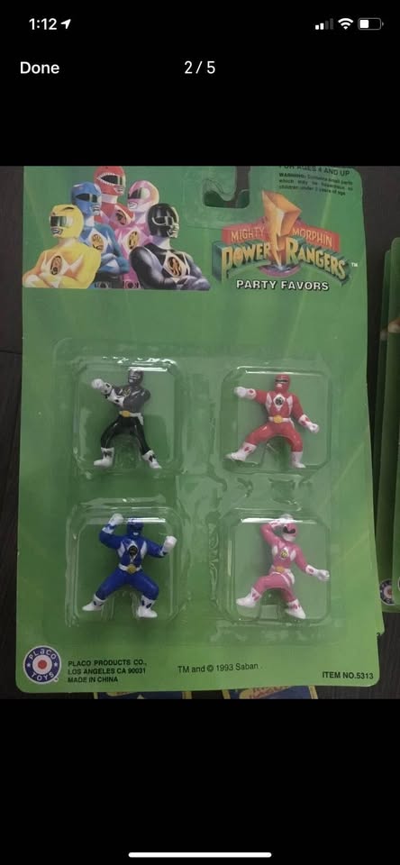 BNIP Sabans Mighty Morphin Power Rangers - photo 2