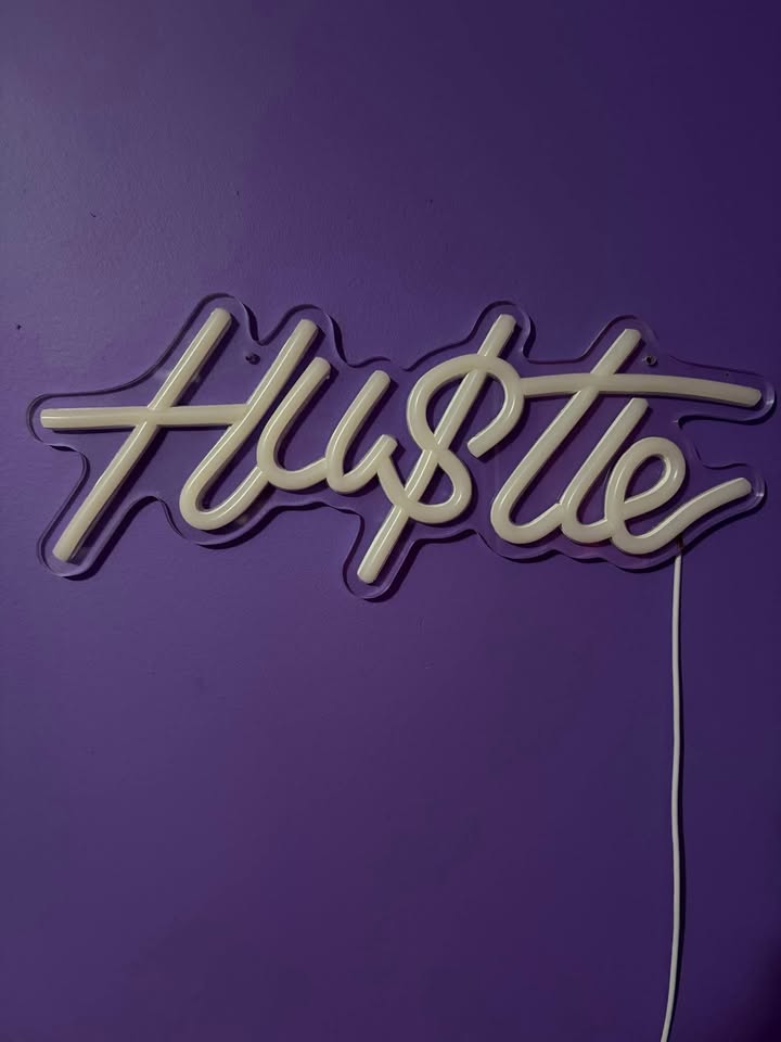 Cool HUSTLE Neon Sign - 5V USB Powered LED Wall Decor - photo 3