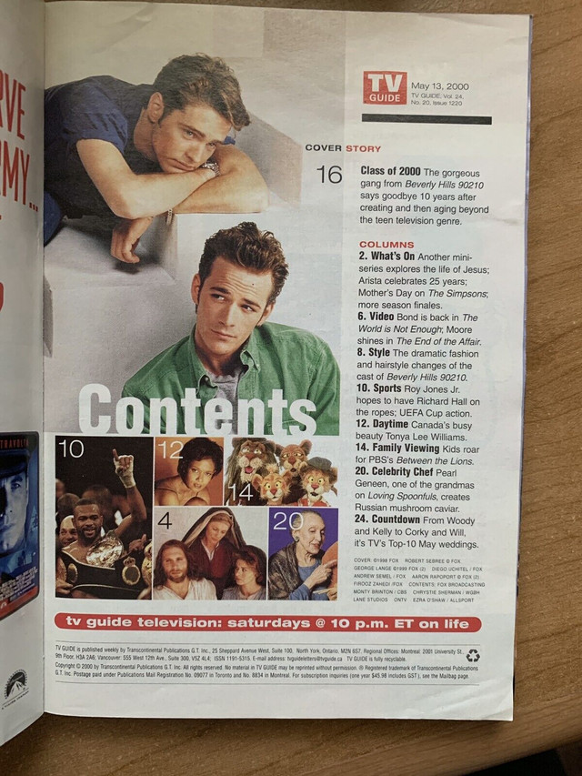 TV Guide - May 13-19 2000 - Beverly Hills 90210 - photo 5